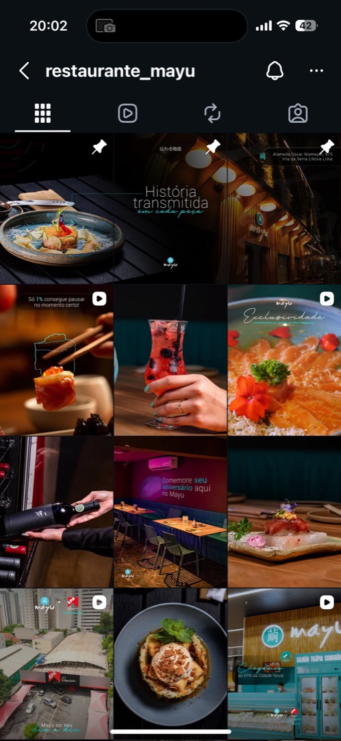 Feed Instagram Mayu